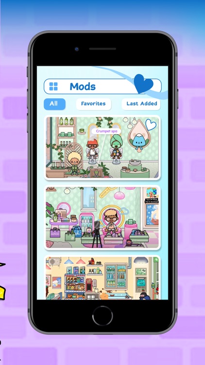 Toca World: Hairs & Eyes Mods. screenshot-5