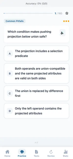 Relational Algebra screenshot 2