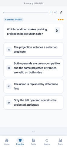 Relational Algebra screenshot