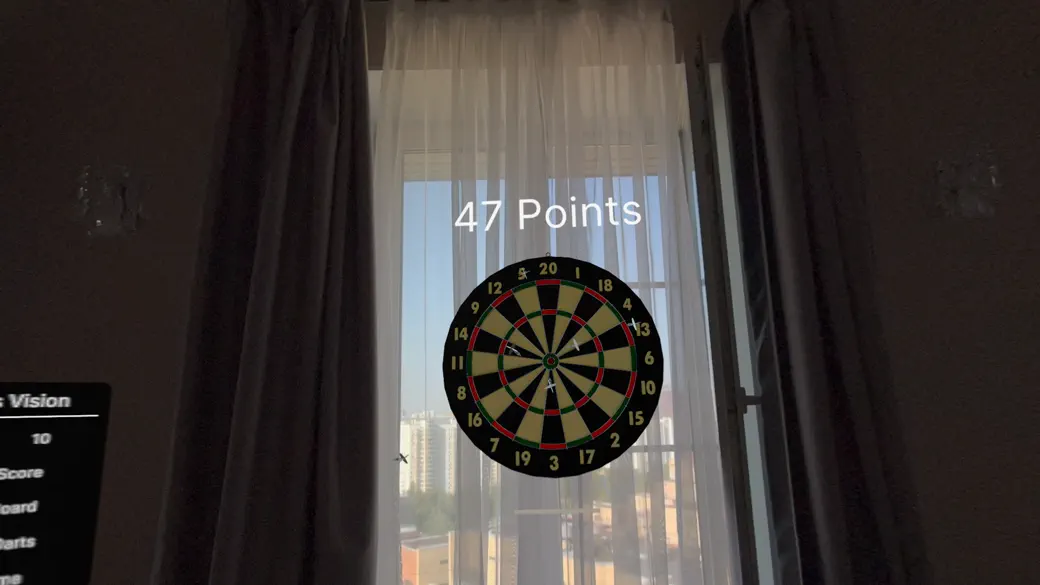 Screenshot #2 pour Darts for Apple Vision Pro