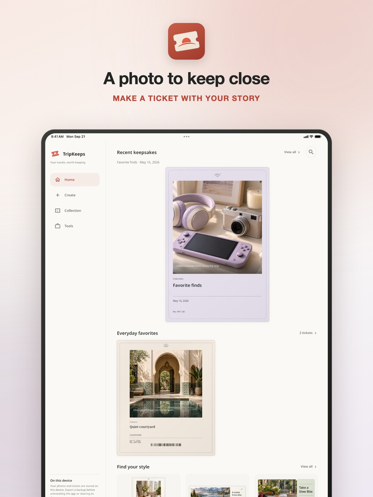 Screenshot 7 of TripKeeps - Photo Journal