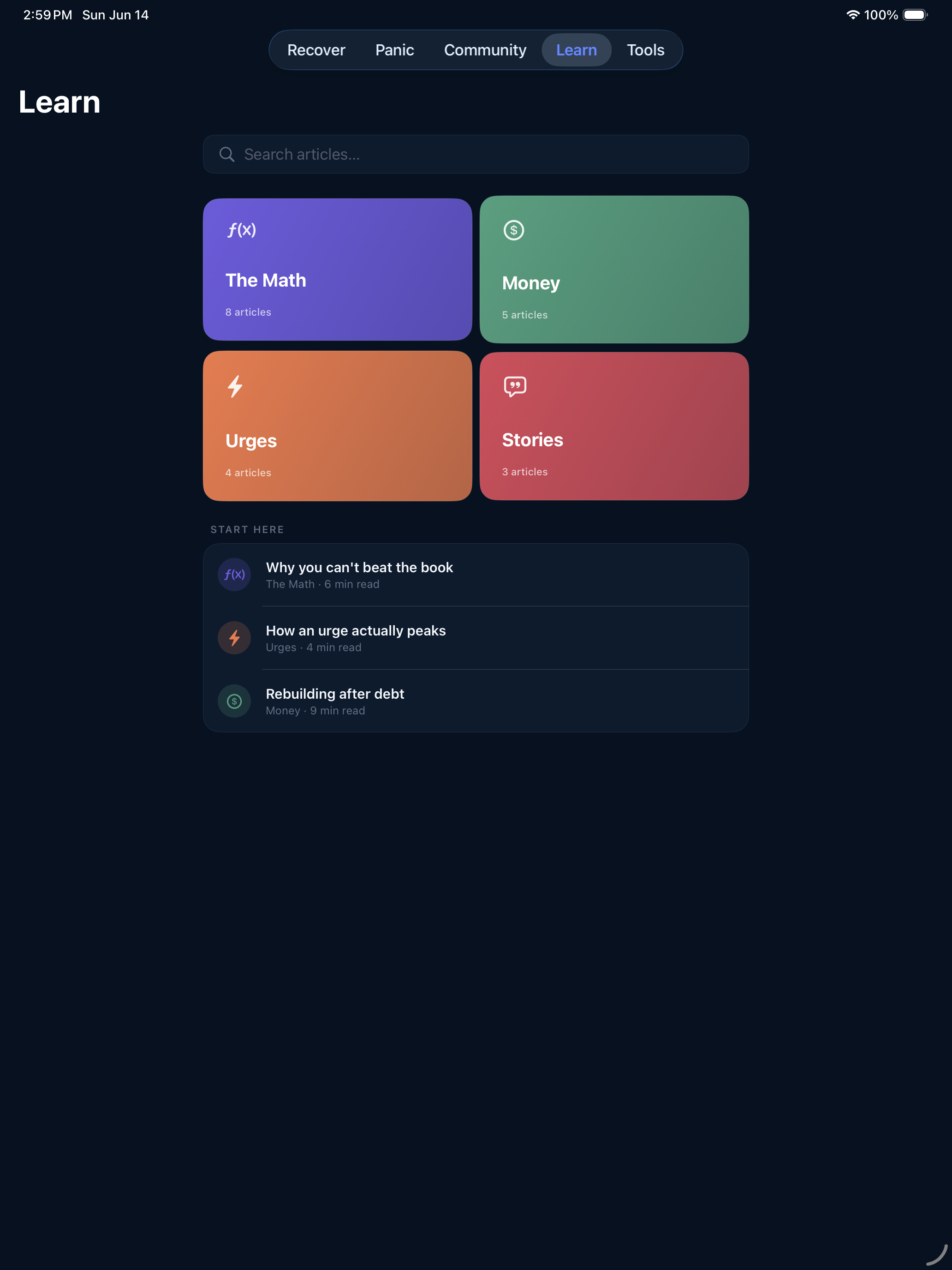 Sidelined: Quit Gambling screenshot 9