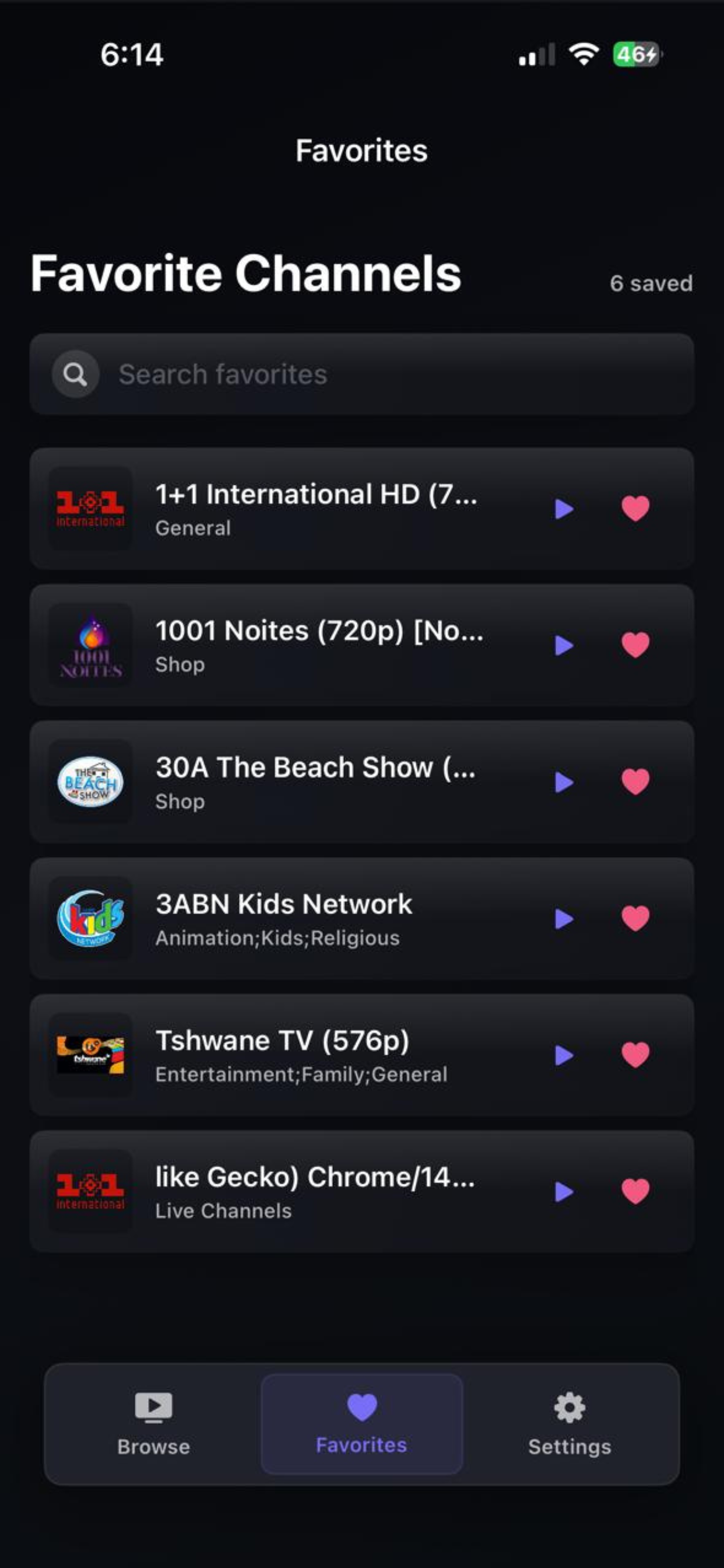 IPTV Smarters Pro Live Player screenshot 2