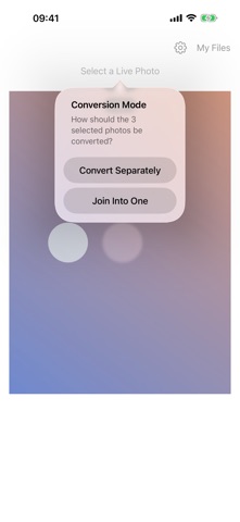 App screenshot