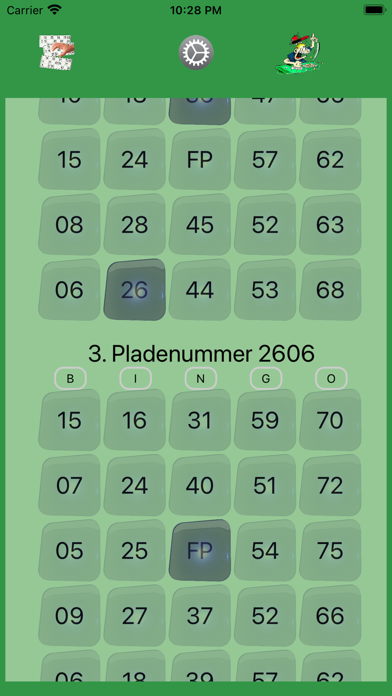 Screenshot #1 pour BINGO Boards