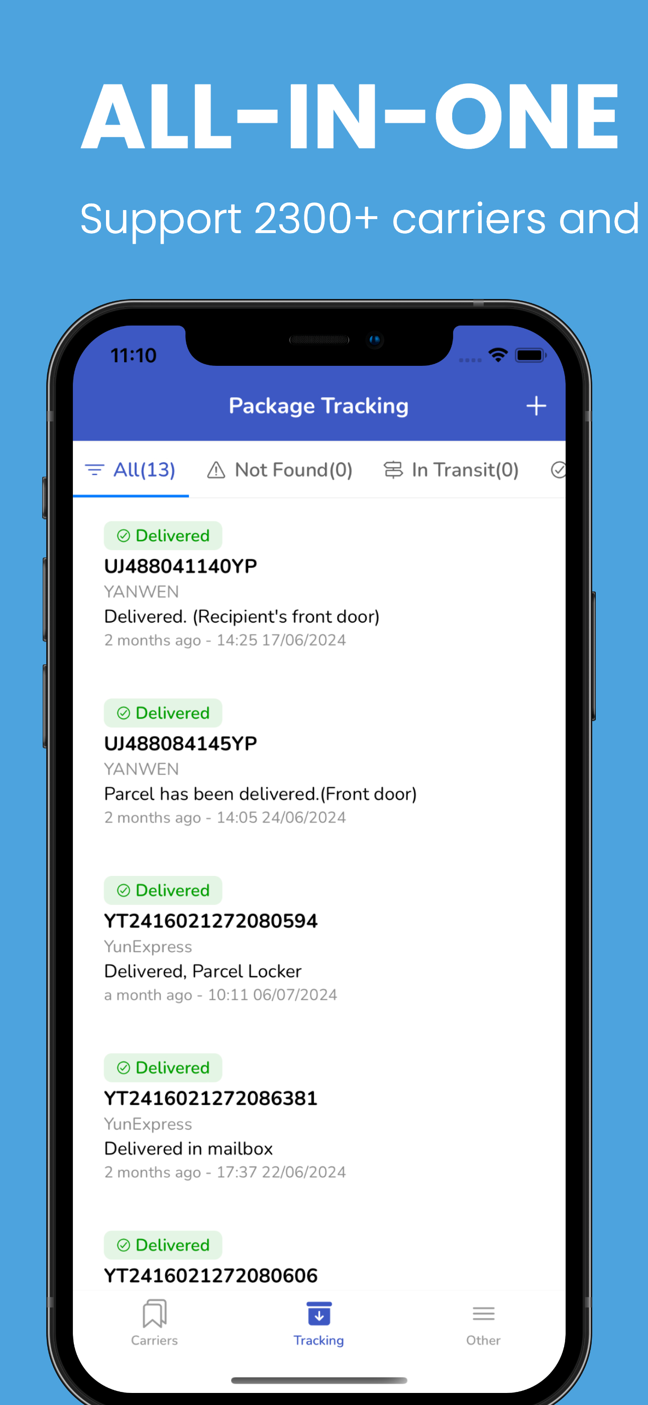 Fast Track - Package Tracking