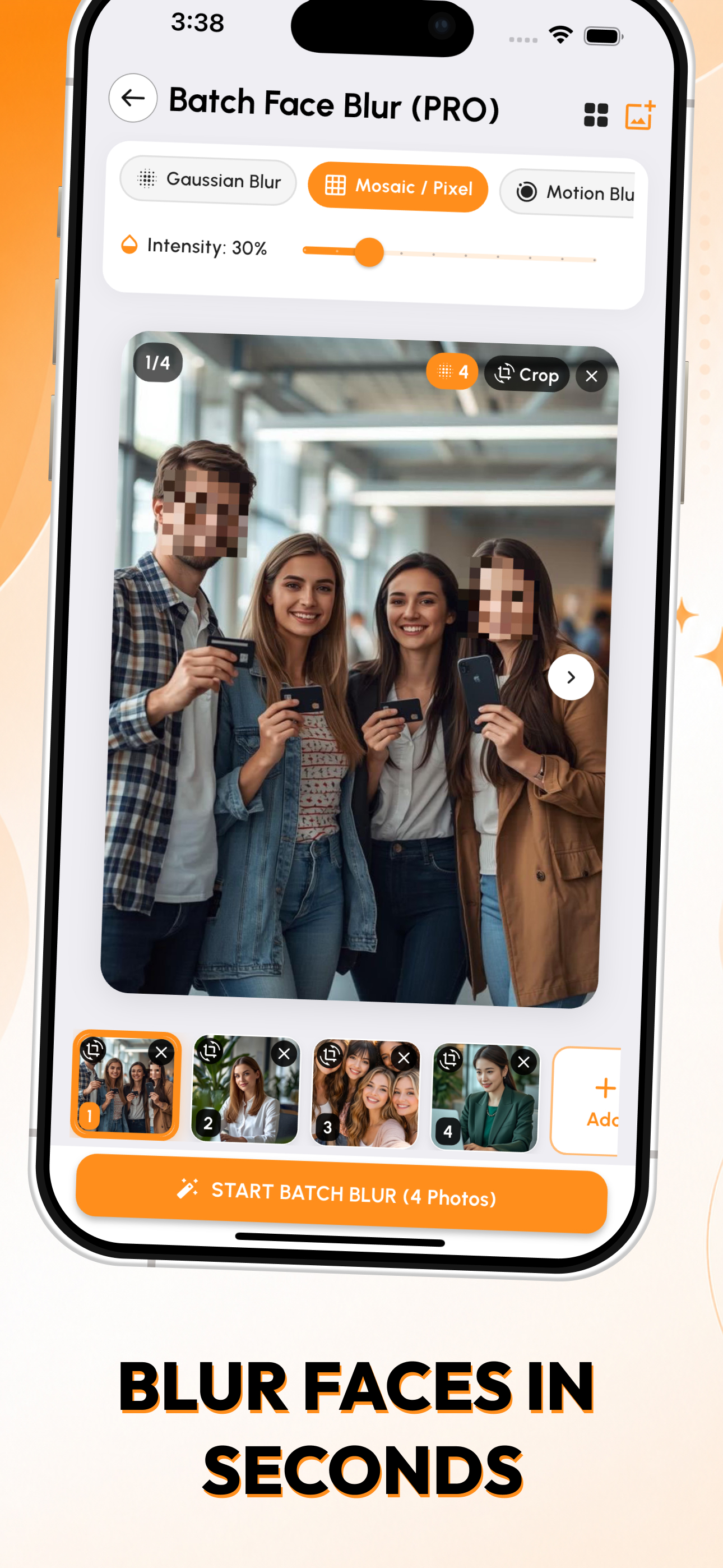 Blur Face - Photo Privacy screenshot 5