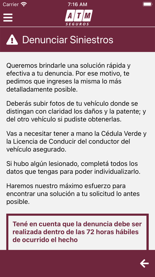 #3. ATM Seguros (iOS) 由: Aseguradora Total Motovehicular S.A.