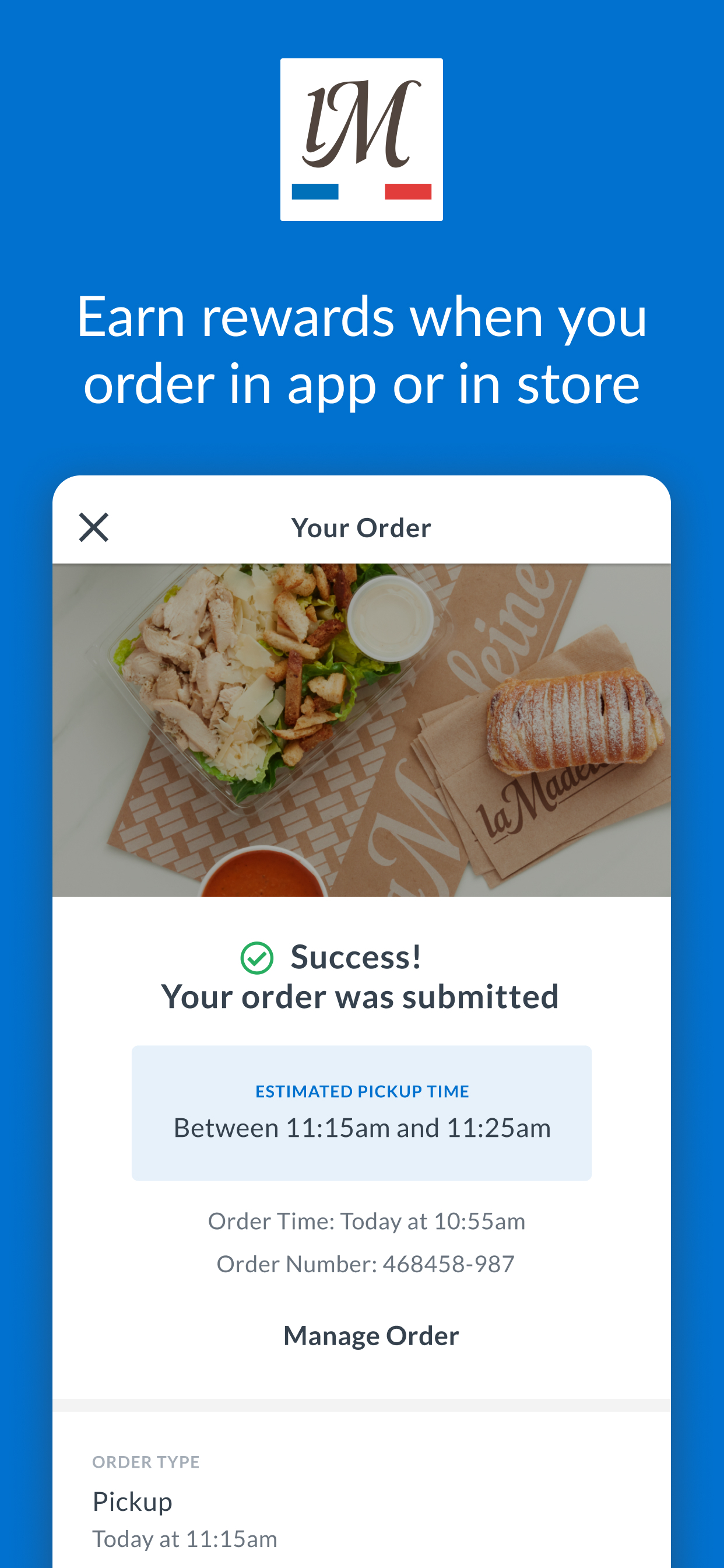 la Madeleine Bonjour Rewards screenshot 3