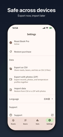 Roast Book iPhone screenshot