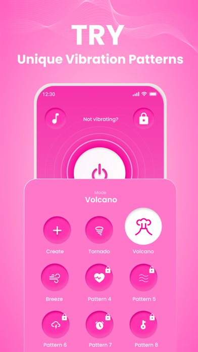 Vibrator : Strong Massager App Screenshot