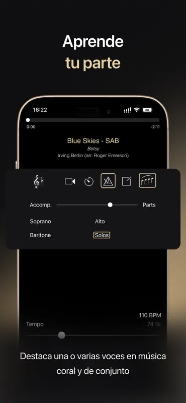 Appcompanist: Canto y Piano screenshot 9 of 10