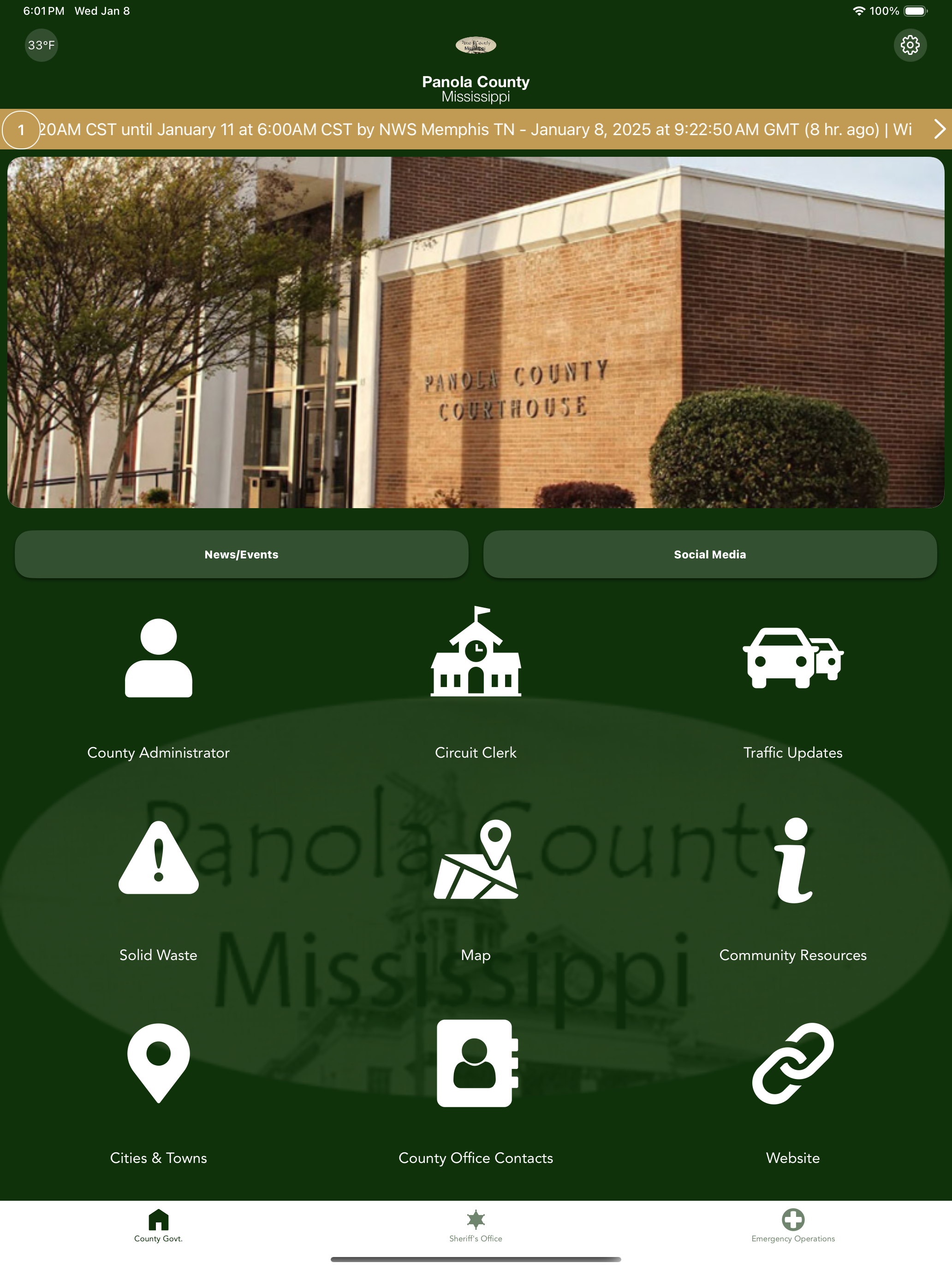 Panola County Mississippi