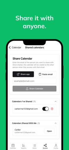 Shifts Calendar (Shifty) screenshot