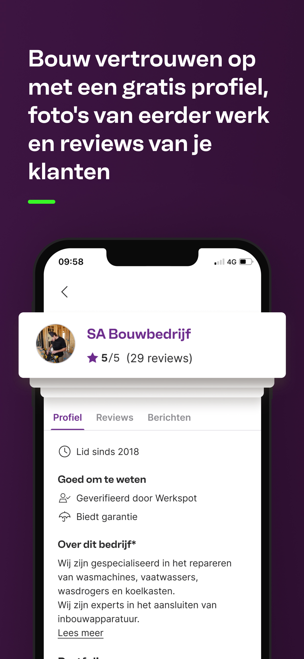 Werkspot voor vakmensen screenshot 5