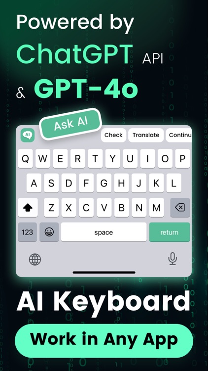AI Keyboard: Chatbot, Grammar screenshot-0