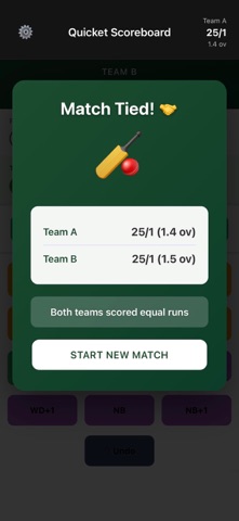 CricTally screenshot