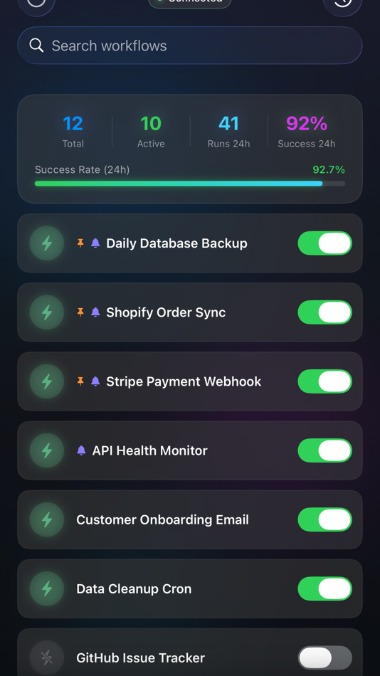 #4. WorkflowBuddy: n8n Monitor (iOS) Oleh: Amelus UG