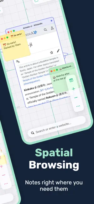 Web Canvas: Spatial Browser screenshot 2