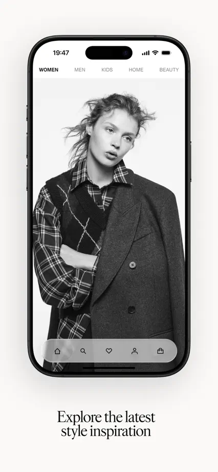H&M, App Store screenshot 2