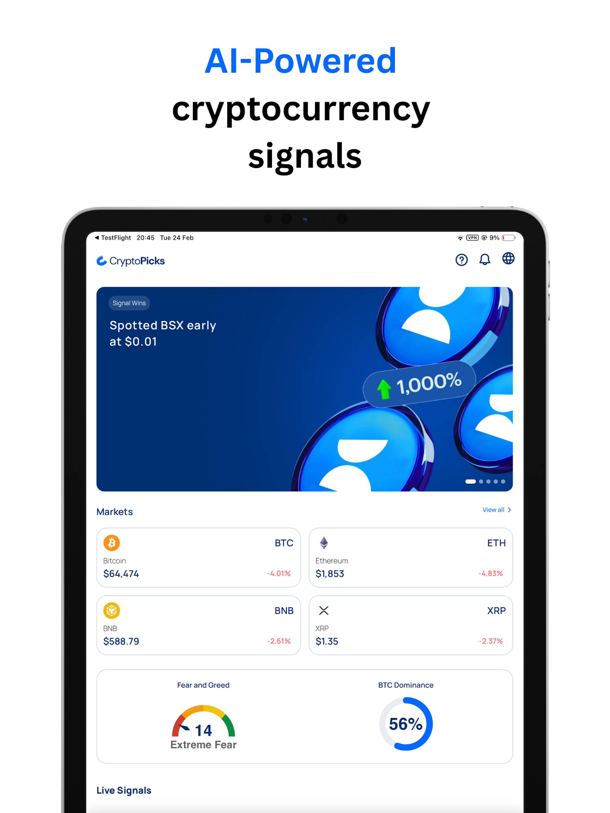 CryptoPicks AI