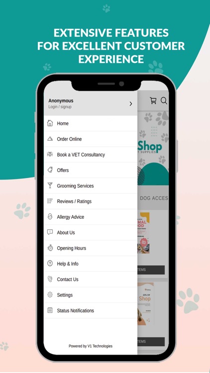 V1 Pets Supplies Stores