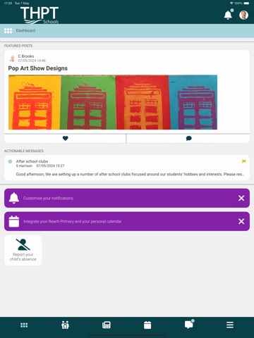 The Howard Partnership Trust iPad screenshot
