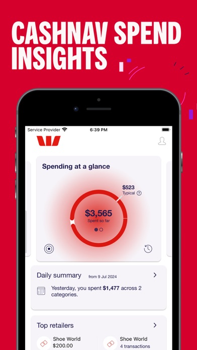 Westpac NZ CashNav Screenshot