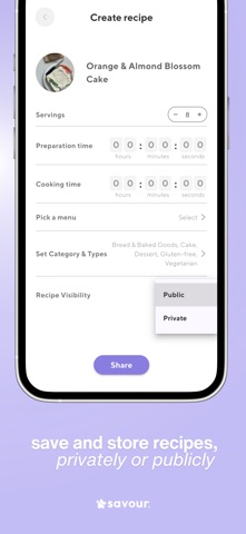 Savour: Your Recipes Screenshot 3 of 7