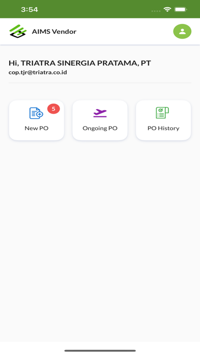 Screenshot #1 pour AIMS Vendor - Berau Coal