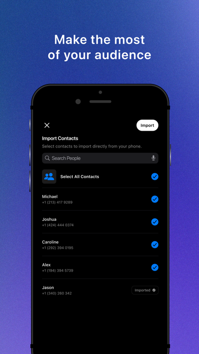 Markit AI: Text Your Audience Screenshot