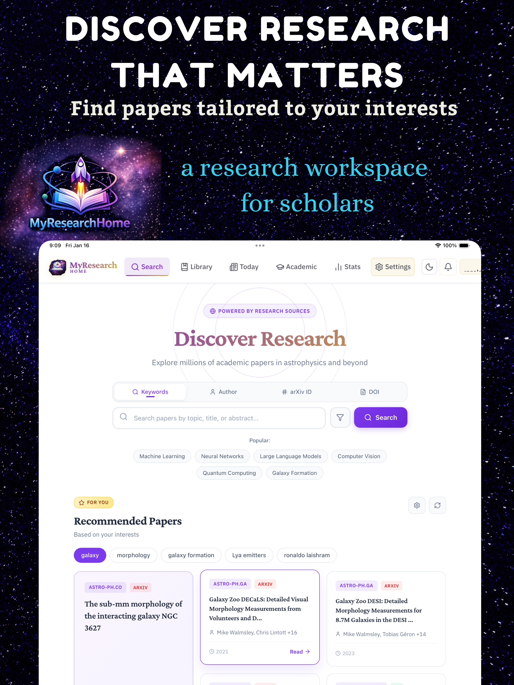MyResearchHome screenshot 7