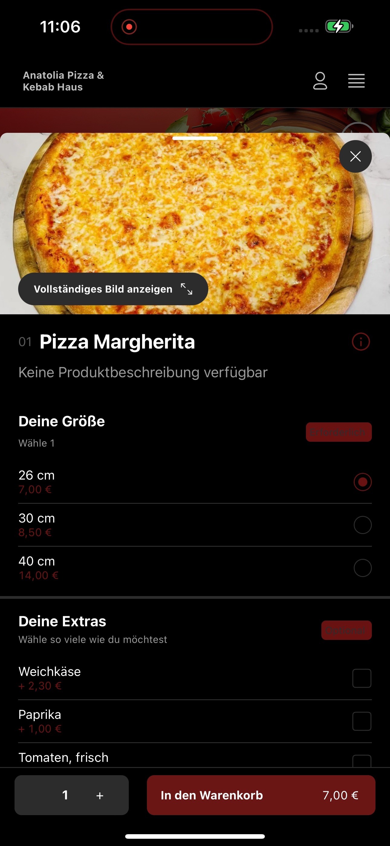 Screenshot 4 of Anatolia Pizza & Kebab Haus