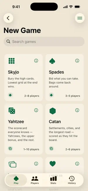ScorePad: Game Points Tracker screenshot 2