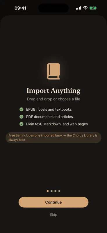 Chorus Reader screenshot 8 of 8