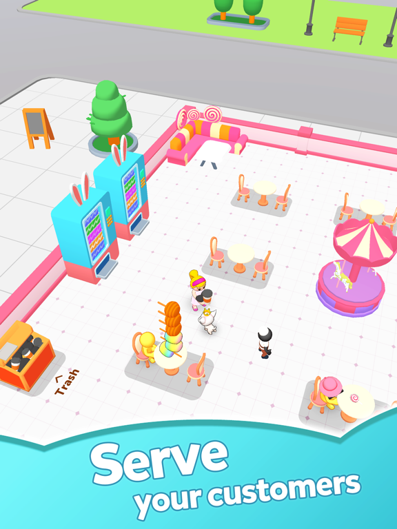 Idle Bakery Empire: Cafe Game iPad screenshot