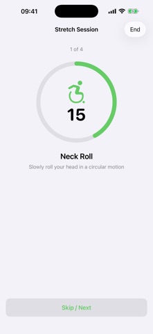 PosturePal - Stretch Reminder screenshot