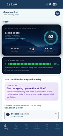 Sleepcoach.ai Screenshot 1 of 6