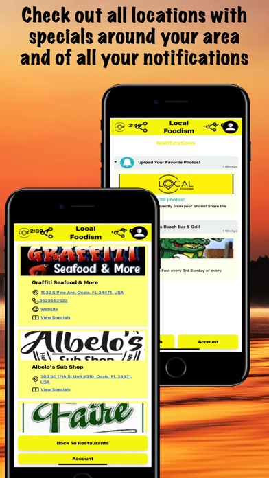 Local Foodism Screenshot