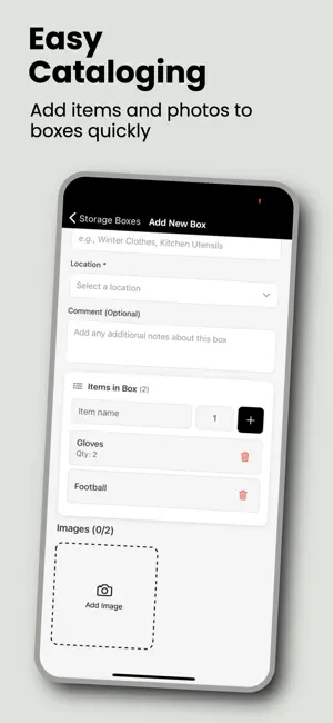 StorageBoxQR screenshot 4