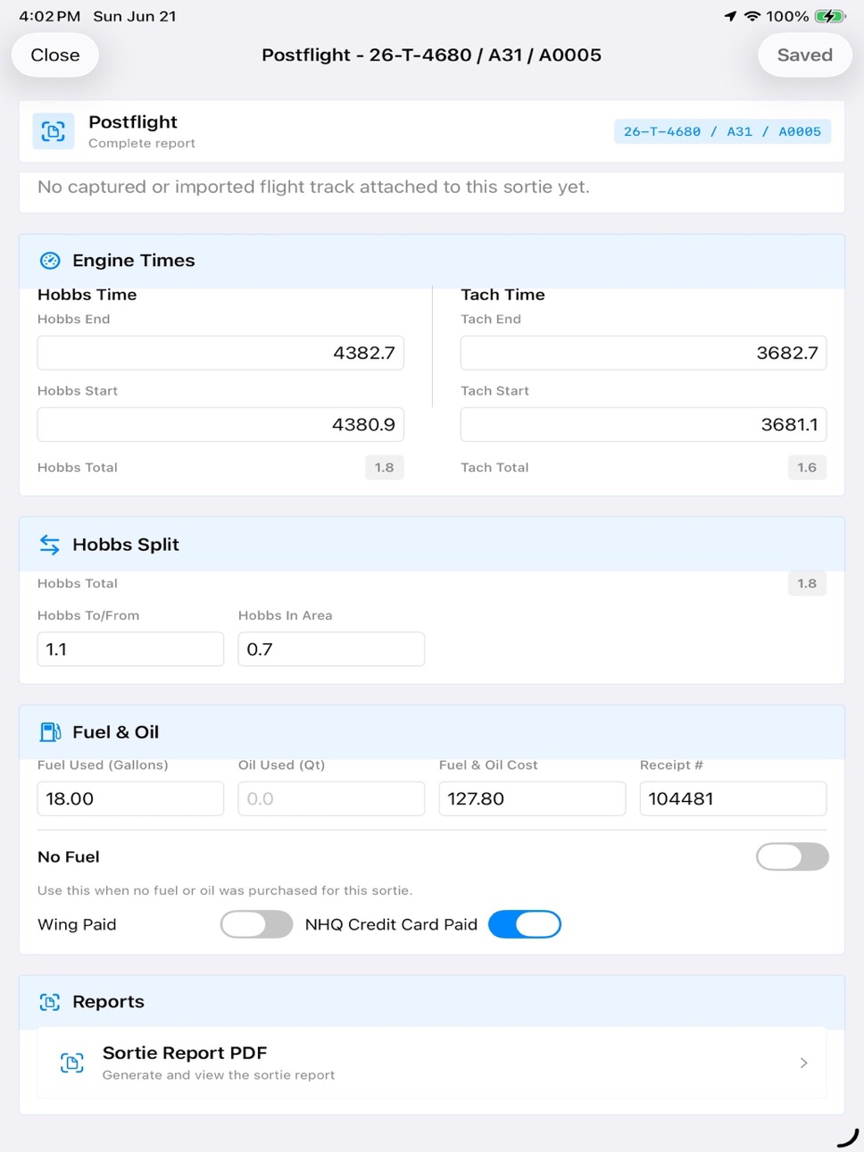 iPad screenshot