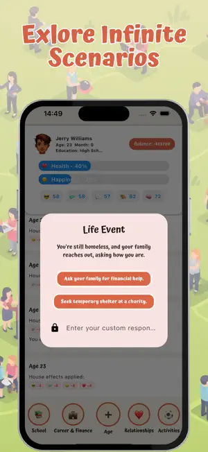 Infinite Life Simulation screenshot 3