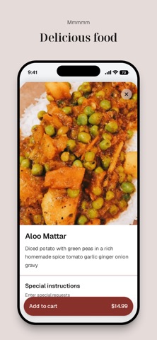 Himalayan Kitchen SJ iPhone screenshot