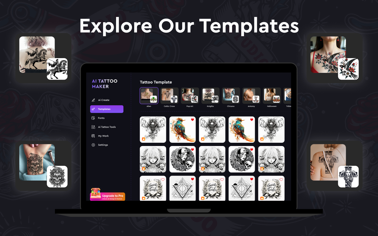 AI Tattoo Generator , Design
