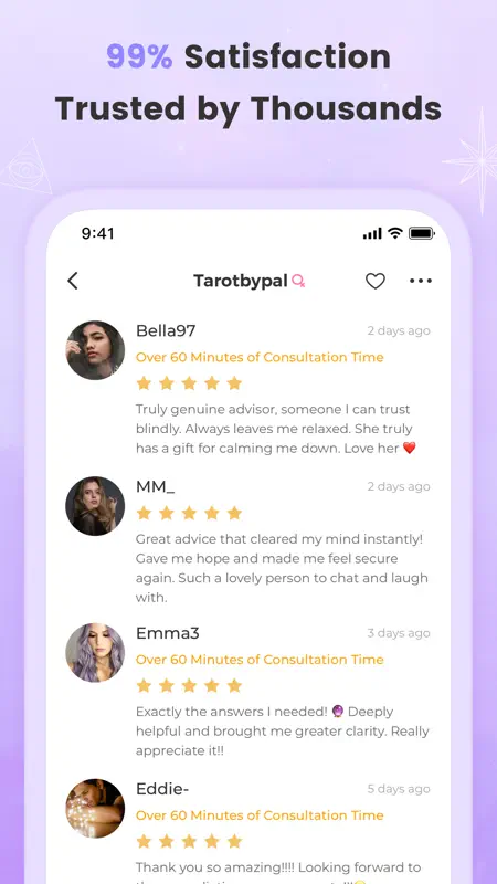 Salvia - Tarot & Psychics screenshot 5 of 6