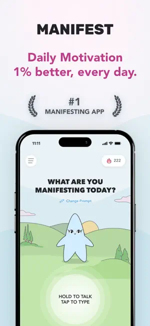 Manifest: Affirmations Daily screenshot 1
