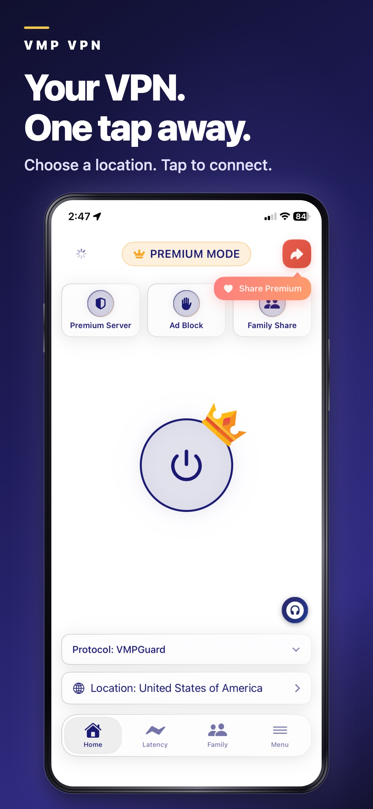 Screenshot 2 of VMP VPN: Trusted Since 2019