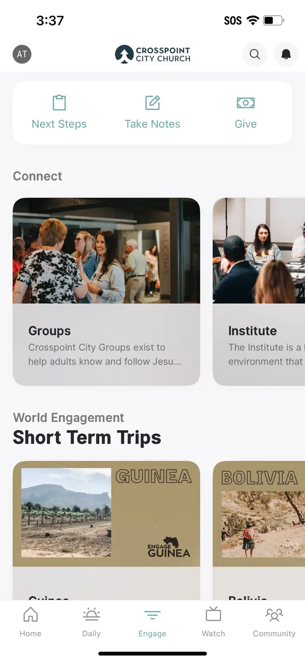 Screenshot #2 pour Crosspoint City Church
