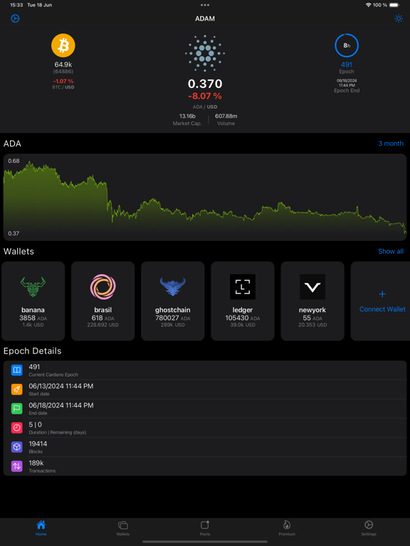Screenshot #4 pour ADAM Cardano
