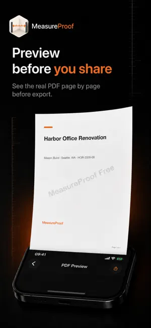 MeasureProof: Photo Reports screenshot 3